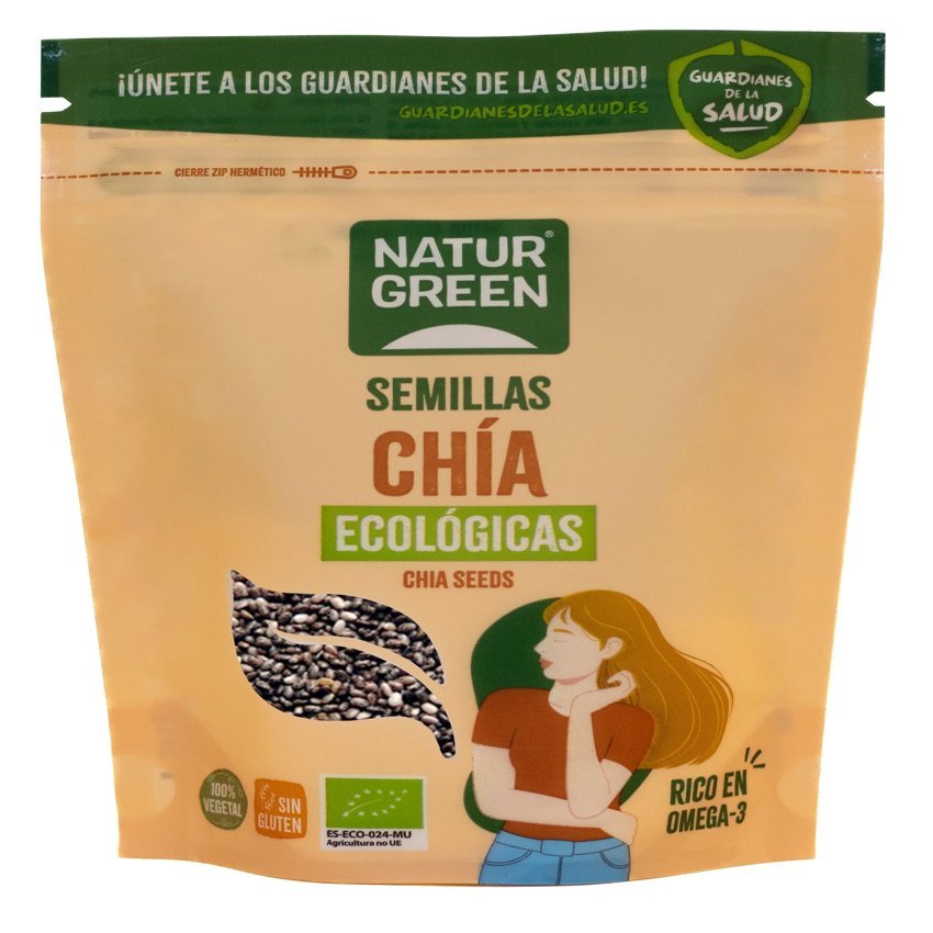Semilla de Chía Bio · Naturgreen · 200 gramos