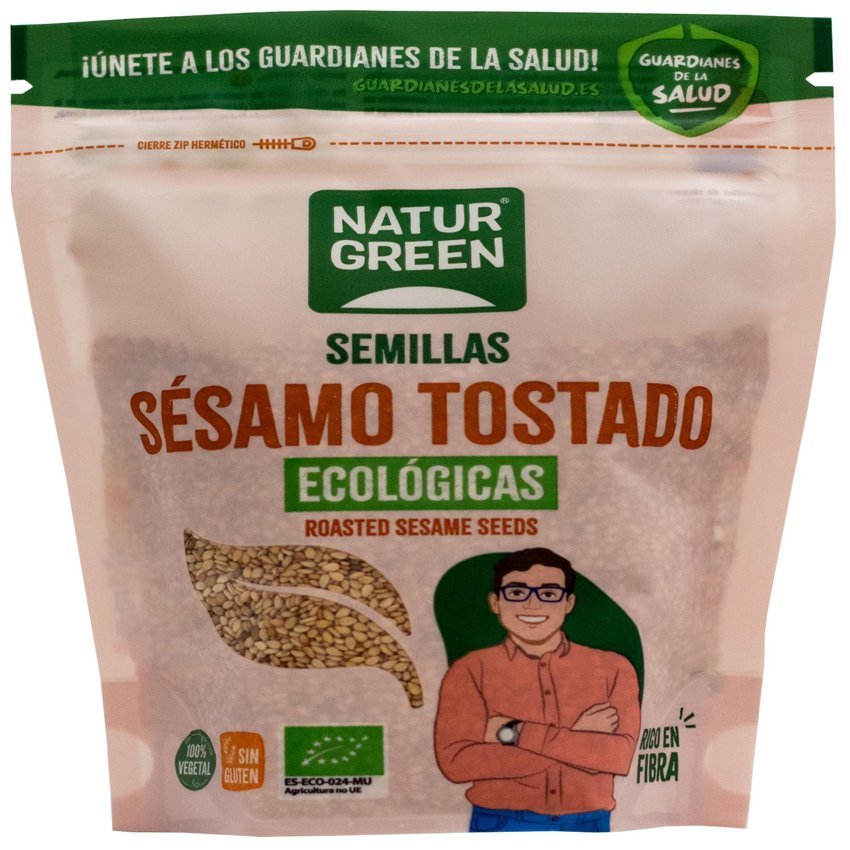 Semillas de Sésamo Tostado Bio · Naturgreen · 225 gramos