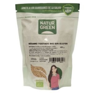 Semillas de Sésamo Tostado Bio · Naturgreen · 400 gramos