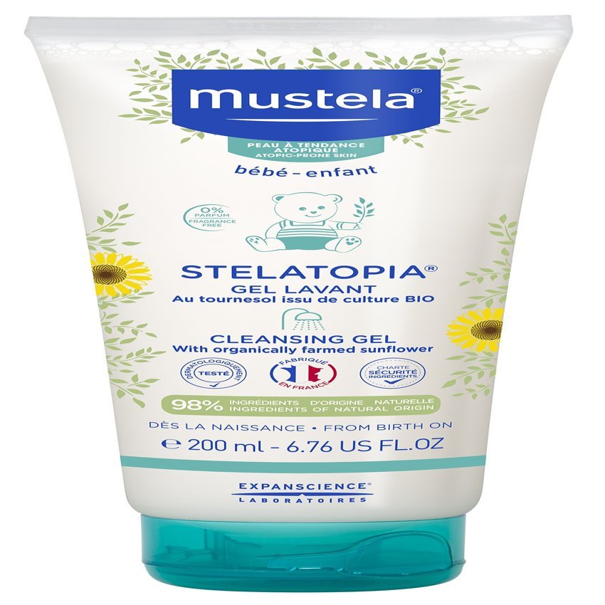 Stelatopia Gel de Baño · Mustela · 200 ml