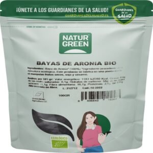 Baya Aronia Bio · Naturgreen · 100 gramos [Caducidad 05/2026]