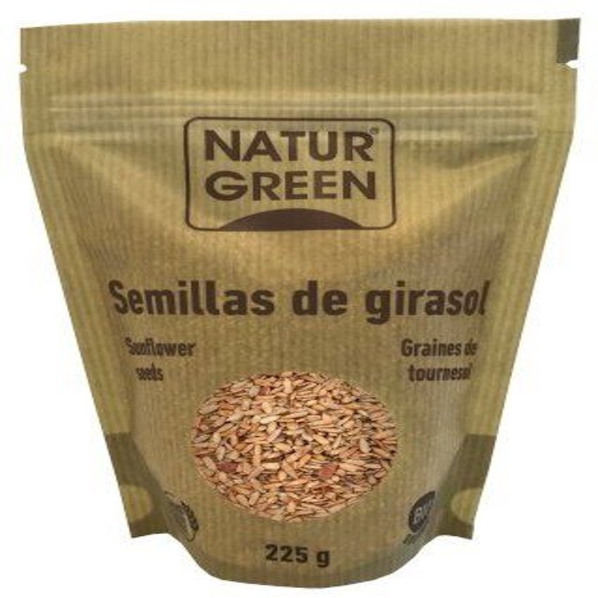 Semillas de Girasol Bio · Naturgreen · 225 gramos [Caducidad 05/2026]