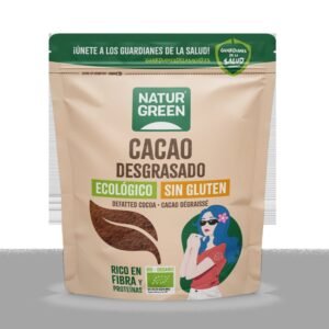 Cacao Desgrasado Bio · Naturgreen · 225 gramos