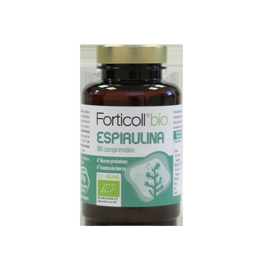 Experience Espirulina Bio · Forticoll · 180 comprimidos