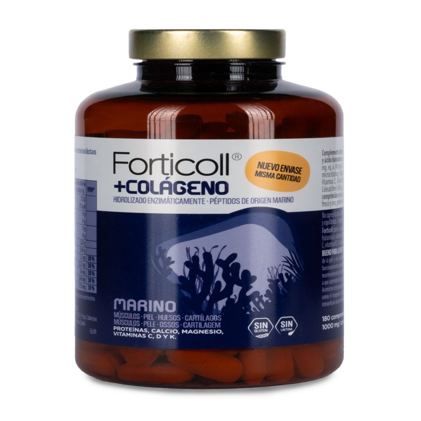 '+Colágeno Marino · Forticoll · 180 comprimidos