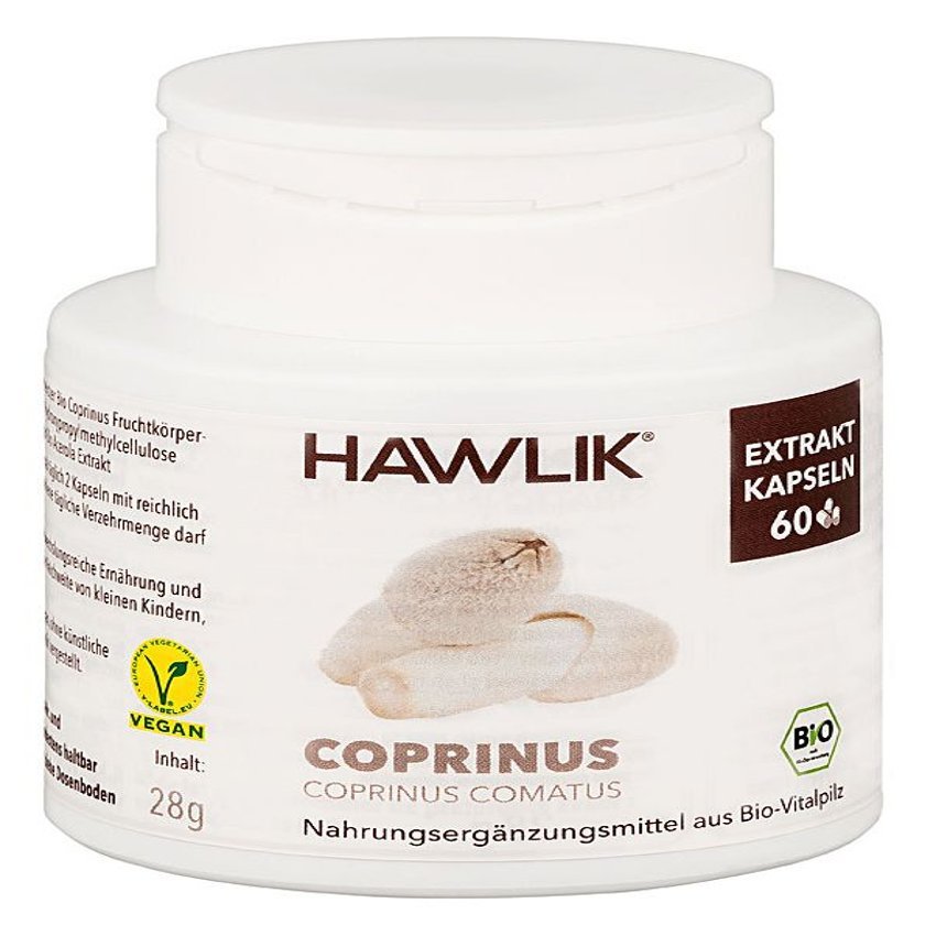 Extracto de Coprinus · Hawlik · 60 cápsulas