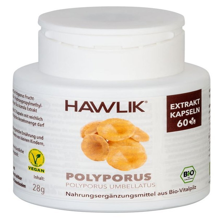 Extracto de Políporo Umbelado Bio · Hawlik · 60 cápsulas