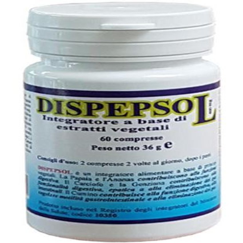 Dispepsol · Herboplanet · 60 comprimidos [Caducidad 05/2026]