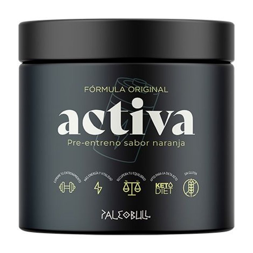 Activa: Pre-entreno Sin Cafeína · Paleobull · 225 gramos
