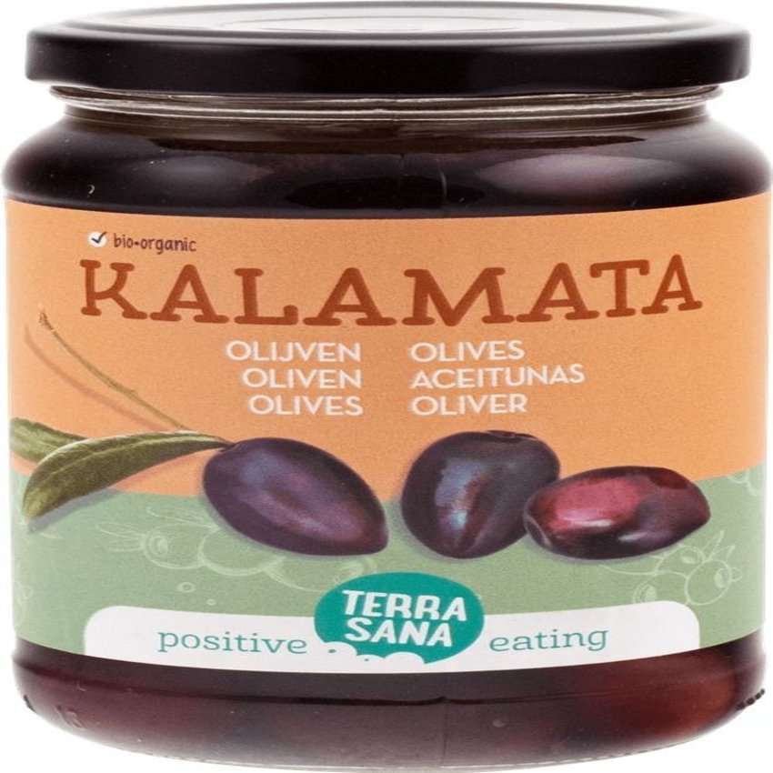 Aceitunas Kalamata · Terrasana · 345 gramos