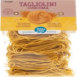 Pasta Tagliolini Con Cúrcuma · Terrasana · 250 gramos