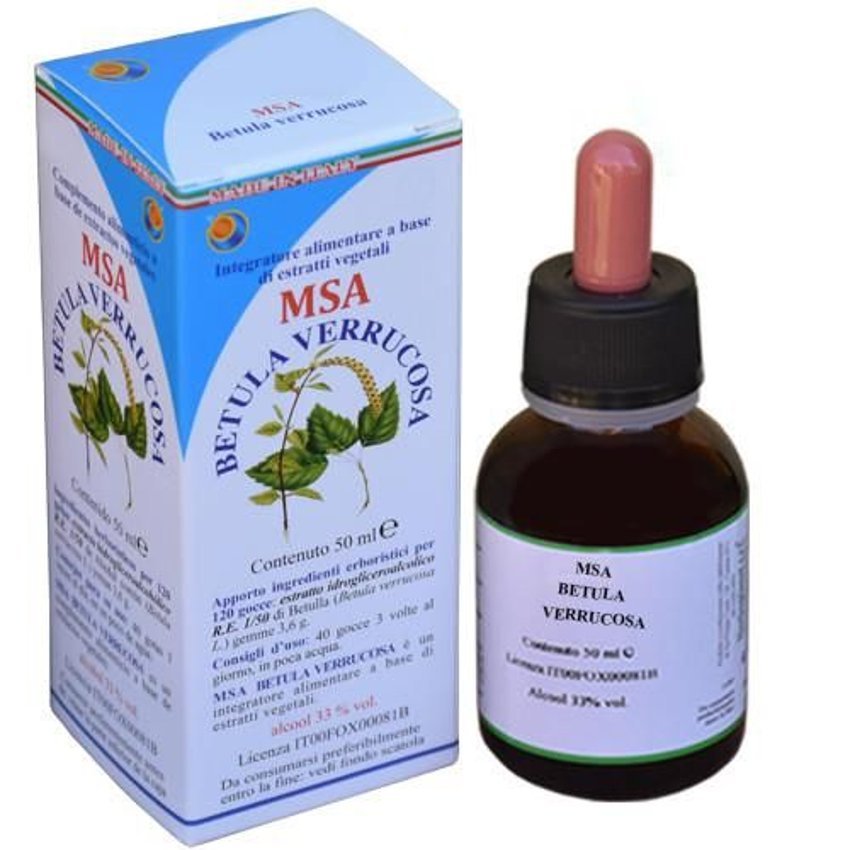 MSA Betula Verrucosa · Herboplanet · 50 ml [Caducidad 08/2026]