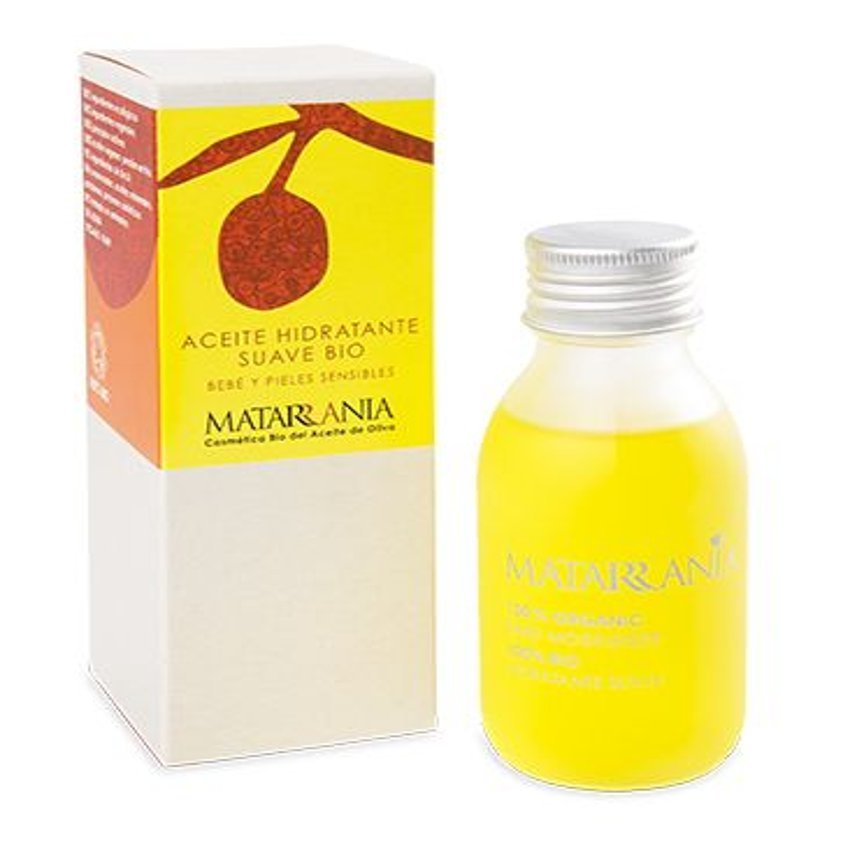 Aceite Hidratante Suave para Bebé y Piel Sensible Bio · Matarrania · 100 ml