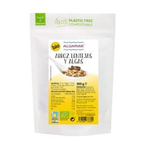 Arroz, Lentejas y Algas · Algamar · 300 gramos