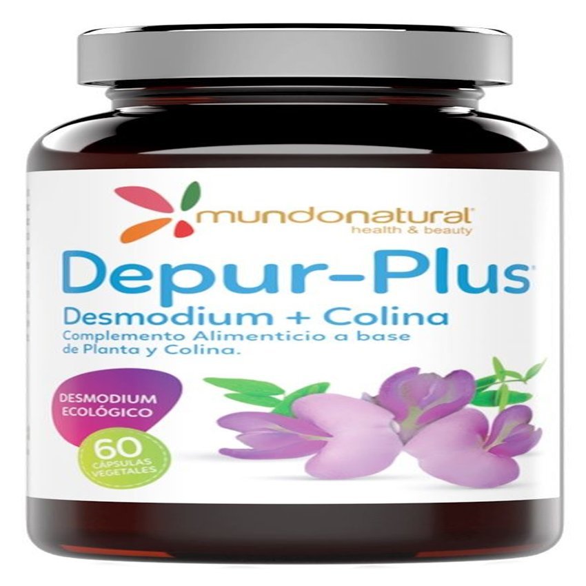 Depur Plus Desmodium + Colina · Mundo Natural · 60 cápsulas