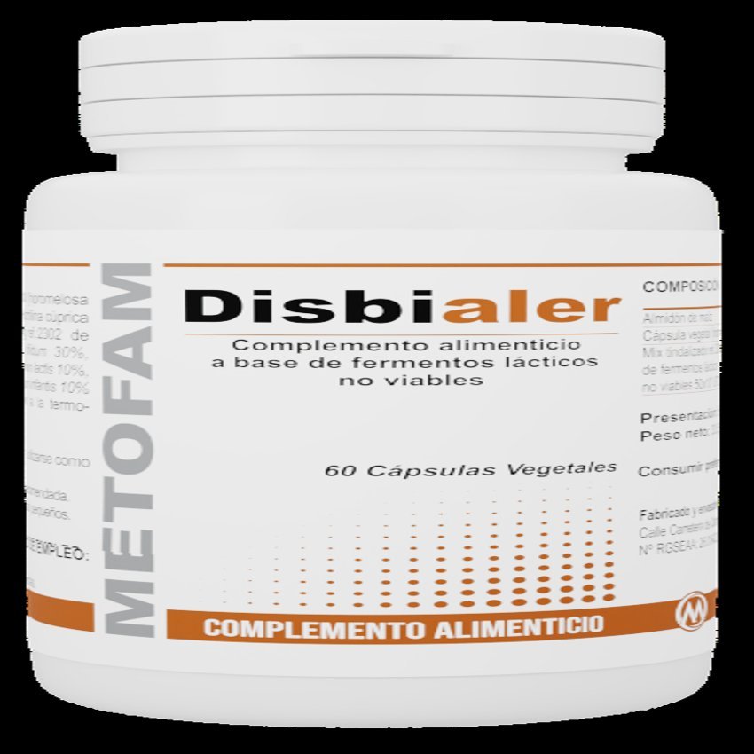 Disbialer · Metofam · 60 cápsulas