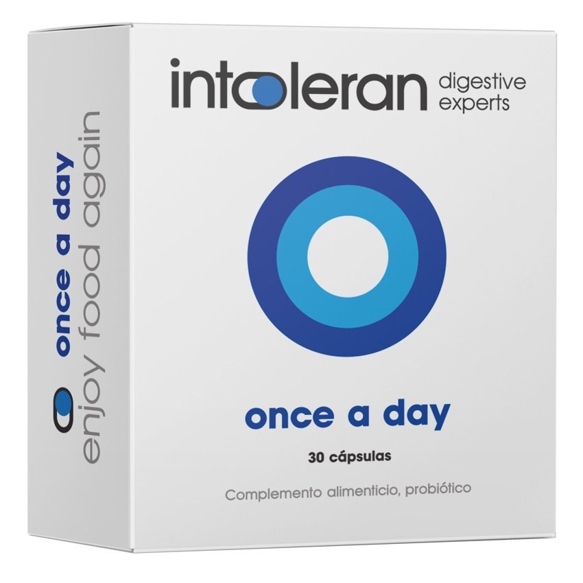 Once a Day · Intoleran · 30 cápsulas [Caducidad 07/2026]
