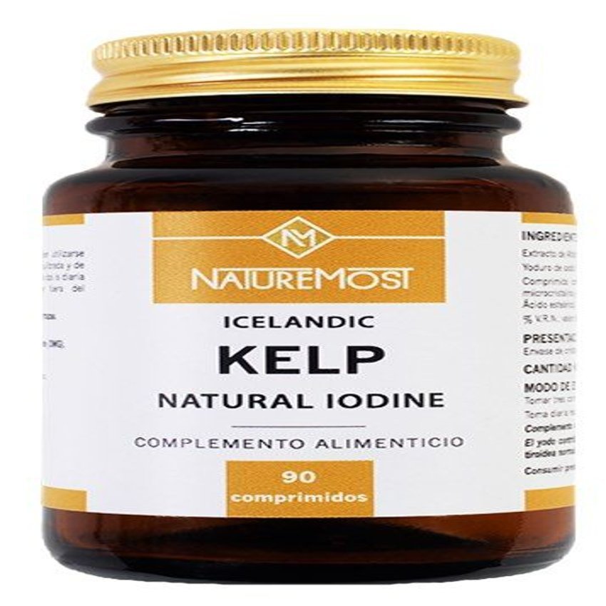 Icelandic Kelp Natural Iodine · Nature Most · 90 comprimidos