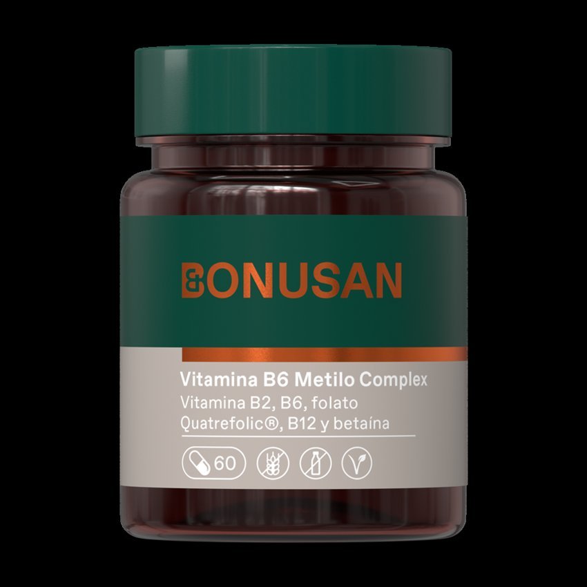 Vitamina B6 Metilo Complex · Bonusan · 60 cápsulas