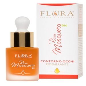 Contorno de Ojos de Aceite de Rosa Mosqueta Bio · Flora · 15 ml