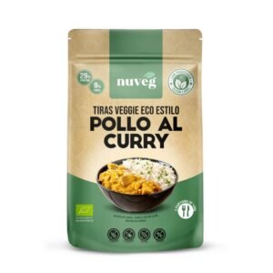 Pollo al Curry Eco en Tiras · Nuveg · 90 gramos