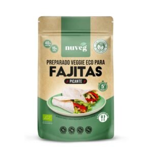 Preparado Veggie Eco para Fajitas · Nuveg · 120 gramos