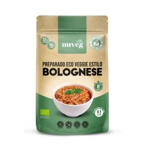 Boloñesa Vegana Eco · Nuveg · 140 gramos