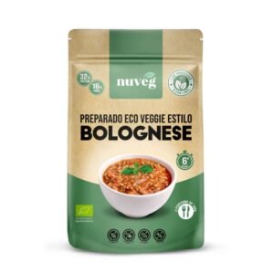 Boloñesa Vegana Eco · Nuveg · 70 gramos