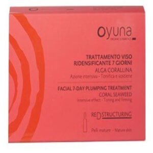 Tratamiento Intensivo 7 Días Coral Red · Oyuna · 7 ampollas