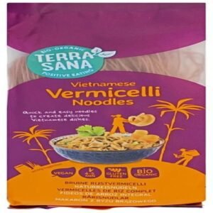 Fideos Vietnamitas de Arroz Integral Vermicelli · Terrasana · 250 gramos