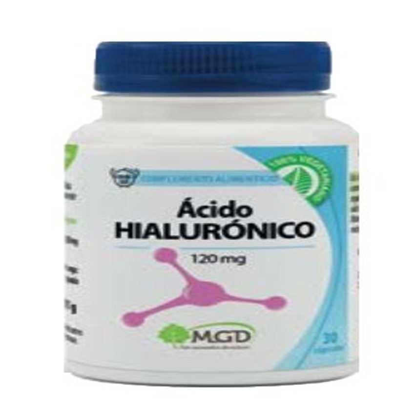 Ácido Hialurónico 120 mg · MGD · 30 cápsulas