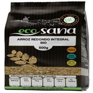 Arroz Redondo Integral Bio · Ecosana · 500 gramos