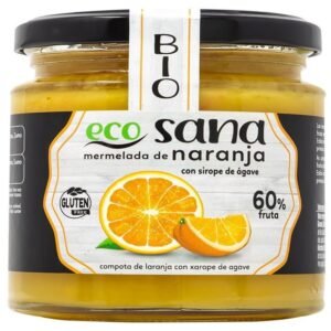 Mermelada de Naranja con Sirope de Ágave Bio · Ecosana · 260 gramos
