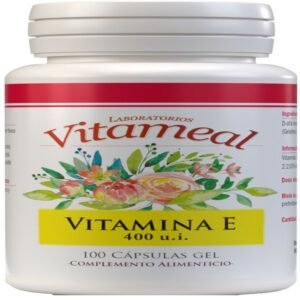 Vitamina E 400 UI · Vitameal · 100 cápsulas