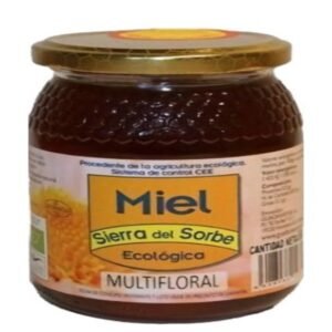 Miel Ecológica Multifloral · Sierra del Sorbe · 500 gramos