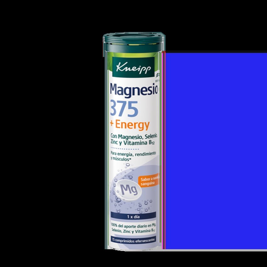 Magnesio 375 + Energy · Kneipp · 15 comprimidos efervescentes