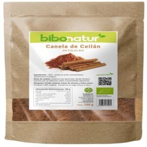 Canela de Ceilán en Polvo Bio · Bibonatur · 150 gramos