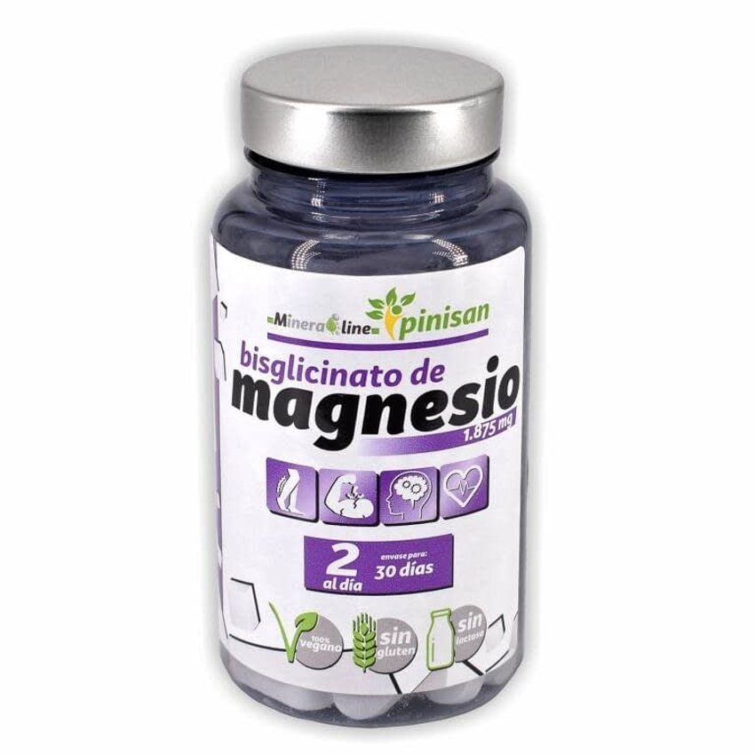 Bisglicinato de Magnesio · Pinisan · 60 comprimidos