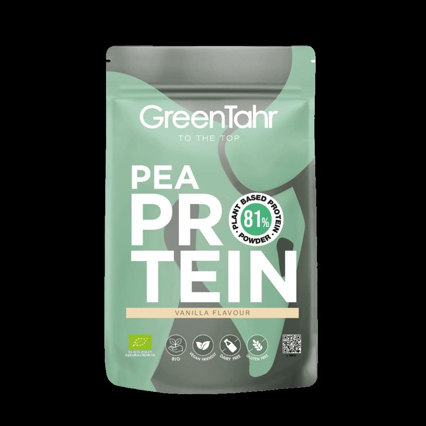 Proteína de Guisante Eco Vainilla · Green Tahr · 750 gramos