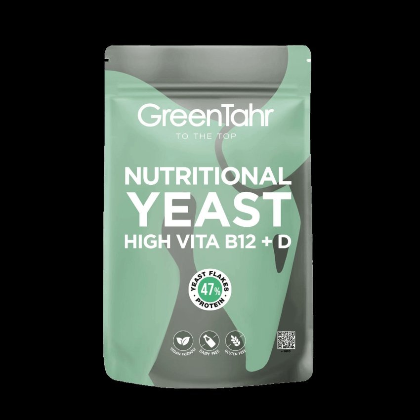 Levadura Nutricional High Vita B12+D en Copos · Green Tahr · 500 gramos