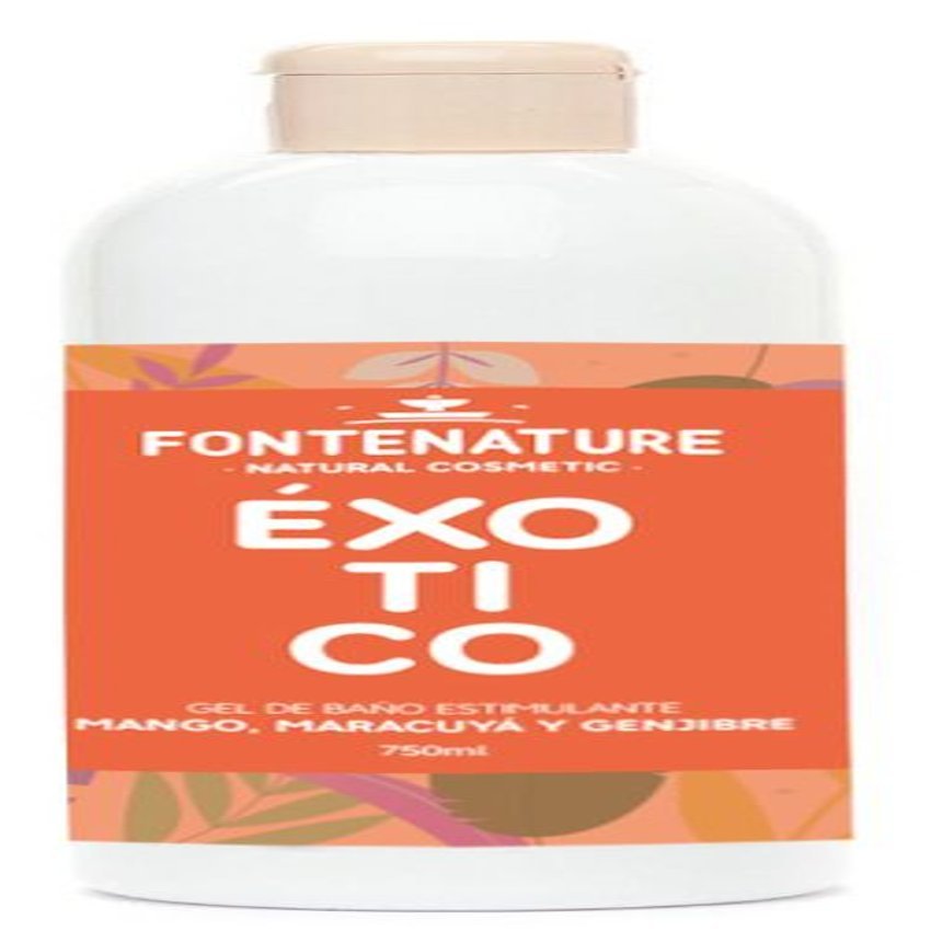 Gel de Baño Exótico de Mango y Jengibre · FonteNature · 750 ml