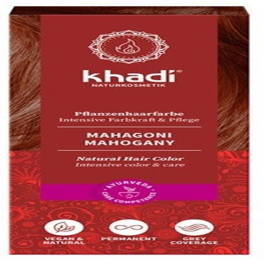 Tinte Vegetal Caoba - Mahogany · Khadi · 100 gramos