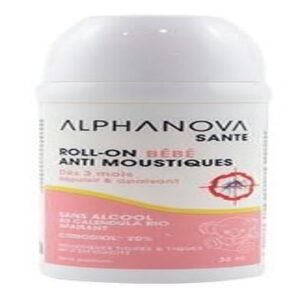 Roll-On Antimosquitos Bebé · Alphanova · 30 ml