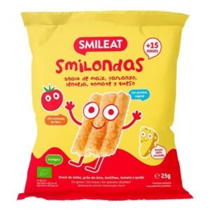 Smilondas de Tomate y Queso Bio · Smileat · 25 gramos [Caducidad 05/2026]