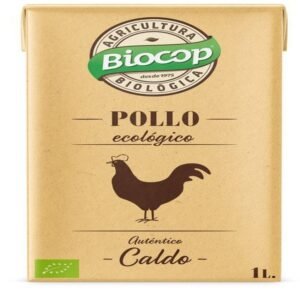 Caldo Auténtico de Pollo · Biocop · 1 litro