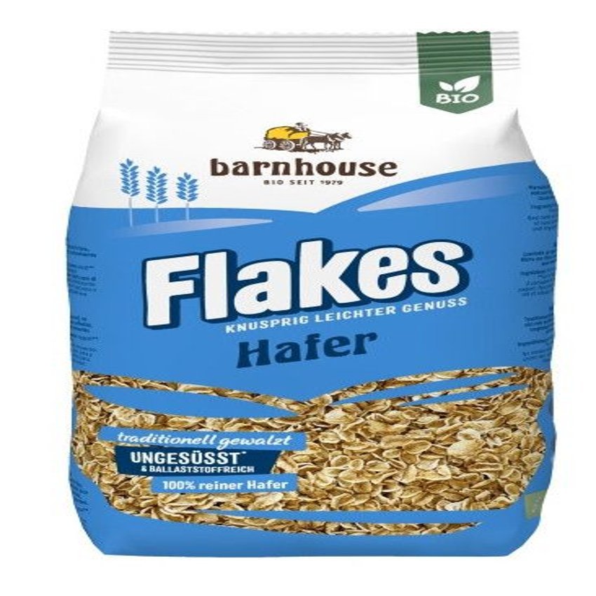Flakes de Avena Bio · Barnhouse · 275 gramos [Caducidad 04/2026]