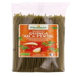 Espagueti de Trigo con Quinoa, Ajo y Perejil · Priméal · 500 gramos