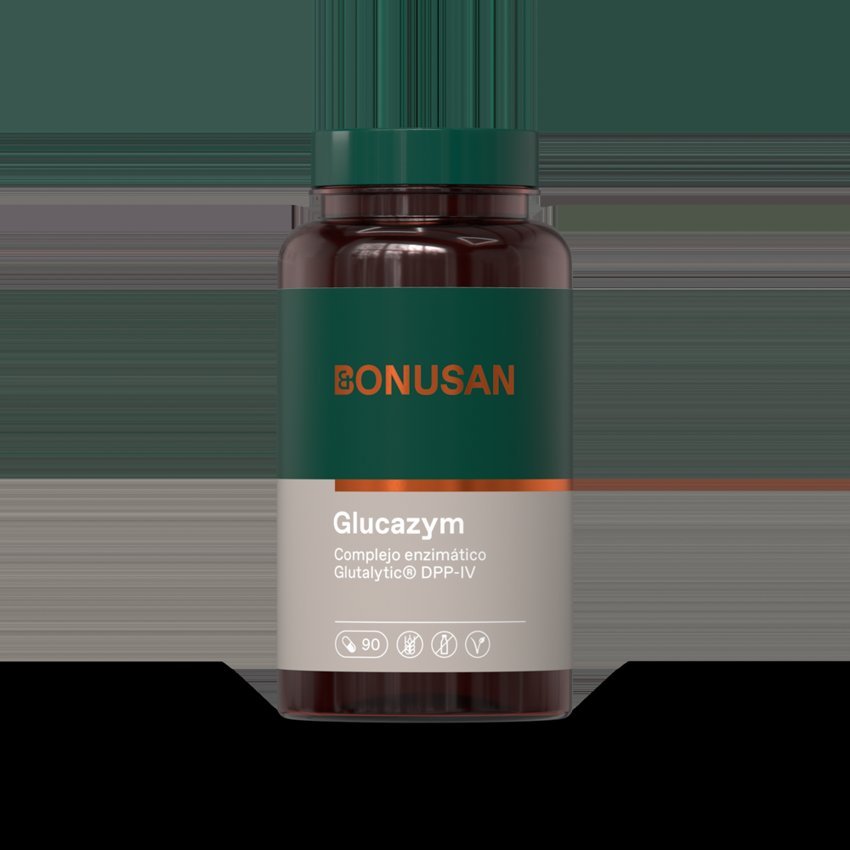 Glucazym · Bonusan · 90 cápsulas