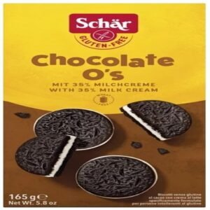 Galletas de Chocolate O´s Sin Gluten · Schär · 165 gramos [Caducidad 05/2026]