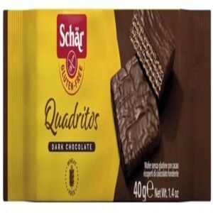 Quadritos Sin Gluten · Schär · 40 gramos [Caducidad 05/2026]